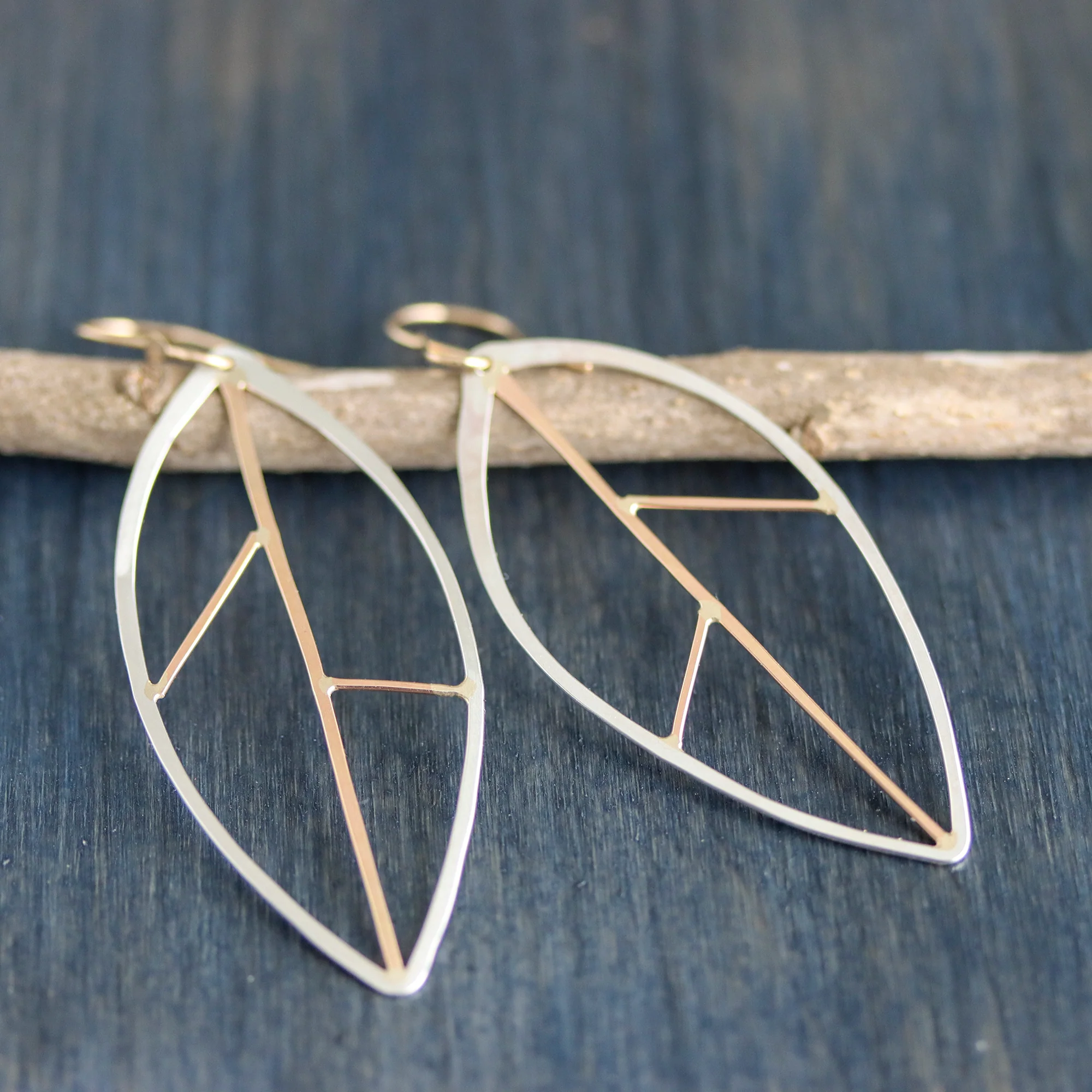 Beech Leaf Earrings - Image 3