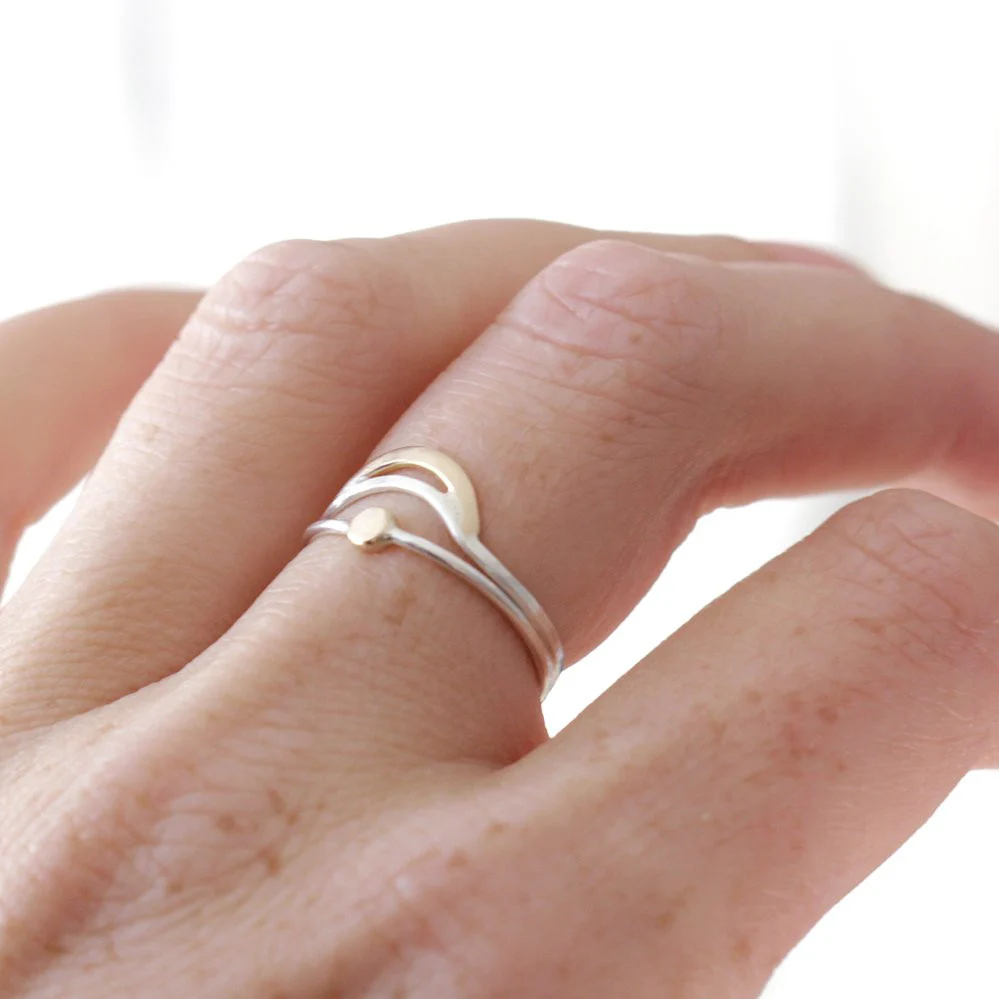 Crescent Moon Ring - Image 5
