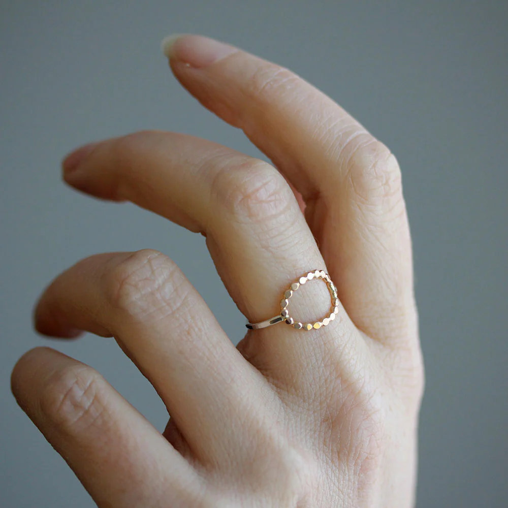 Dotted Ovale Ring - Image 3