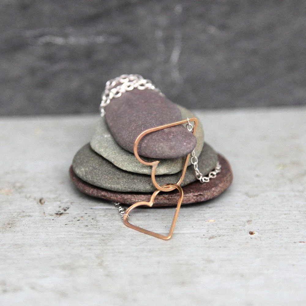 Linked Heart Necklace - Image 4