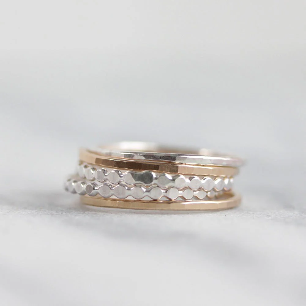 Mixed Stack: Set of 5 Stacking Rings - Image 3