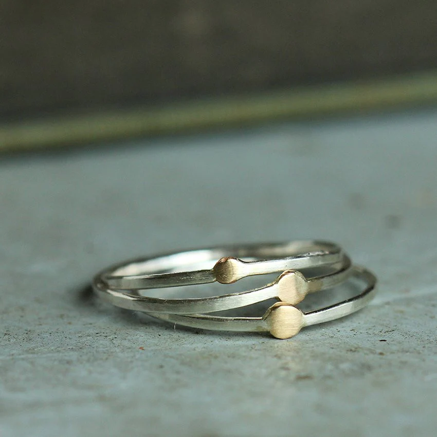 North Star Stacking Rings - Set of 3 - Image 3