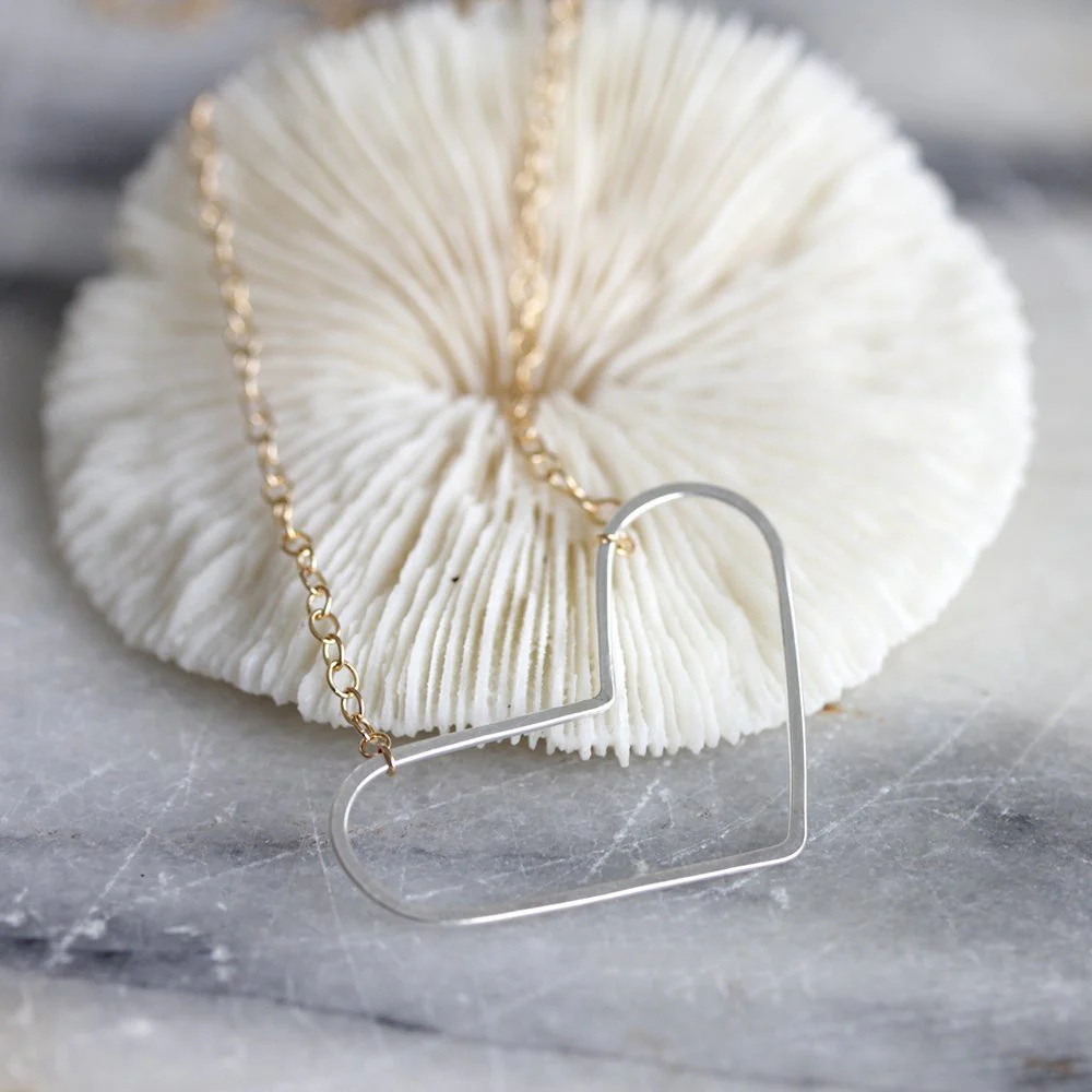 Simple Heart Necklace - Image 5