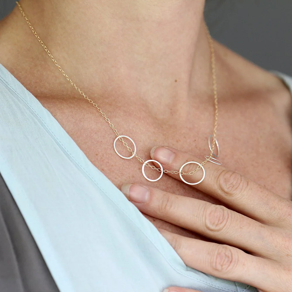 Skipping Stone Necklace - Image 3