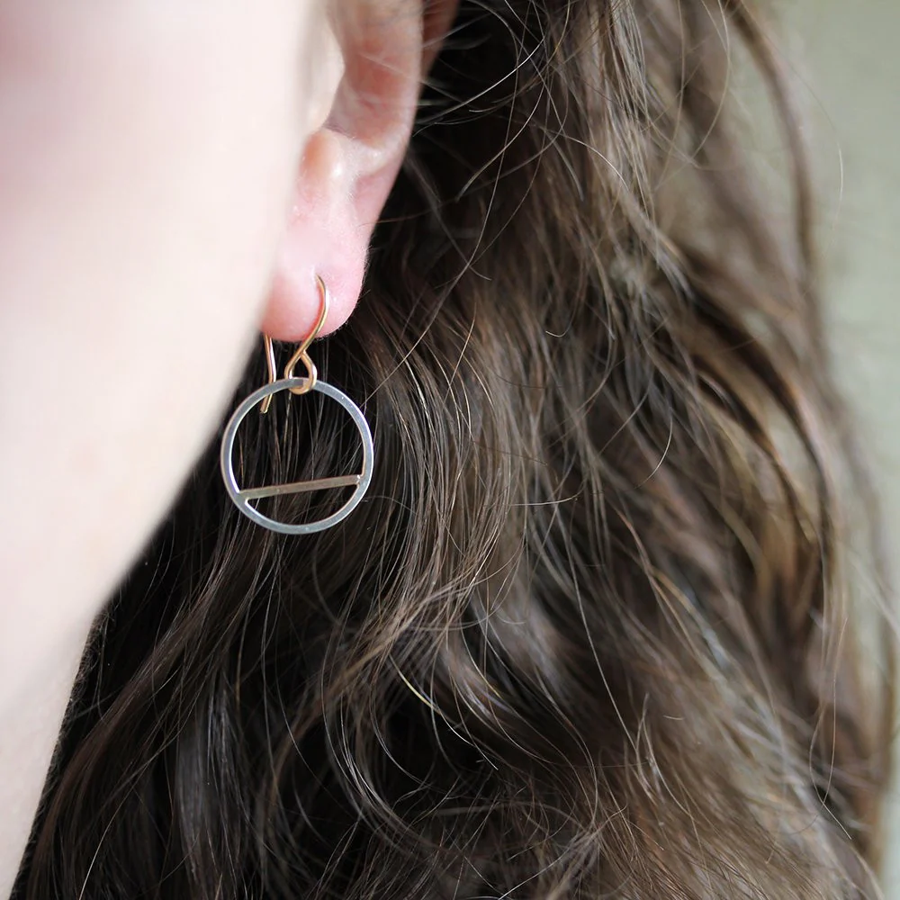 Small Horizon Earrings - Image 3