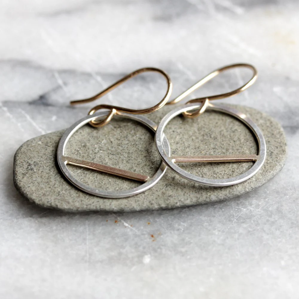 Small Horizon Earrings - Image 4