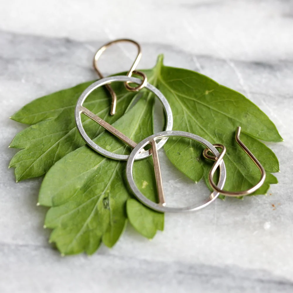 Small Horizon Earrings - Image 5