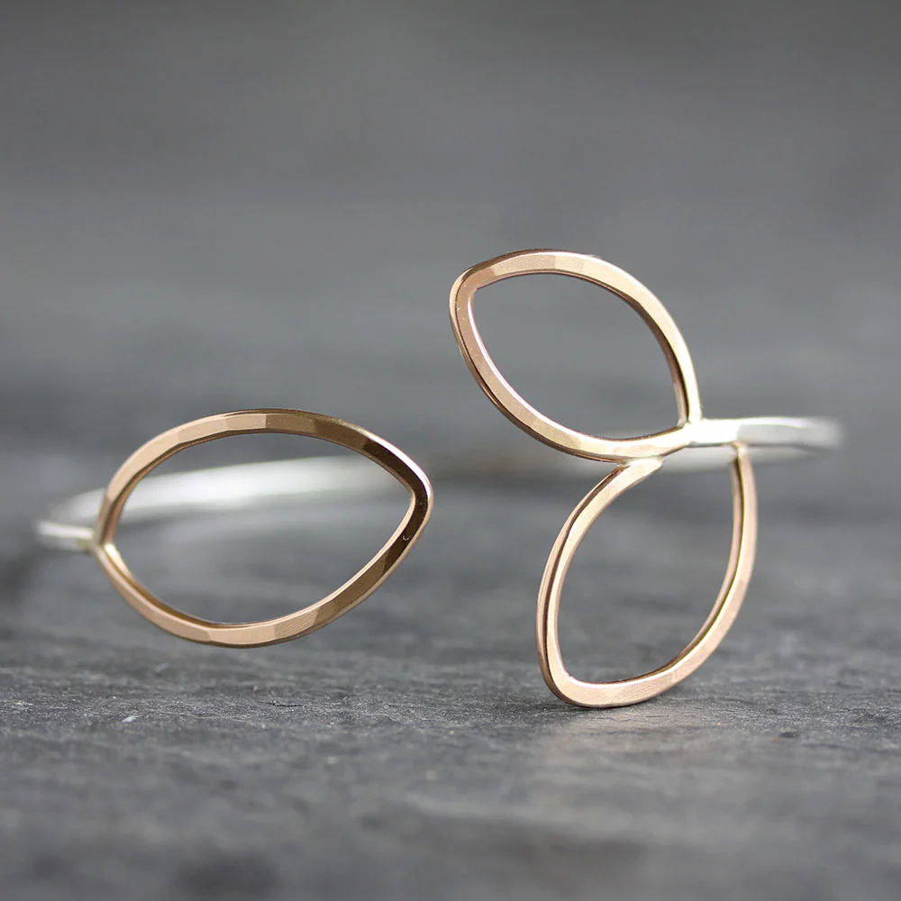 Sweet Pea Cuff Bracelet - Image 4